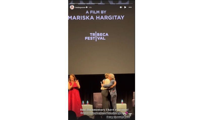Screenshot of Lindsey Vonn's Instagram story | Source: IG/lindseyvonn